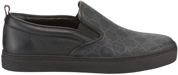 Gucci GG Supreme Slip-On 'Hitam' 407362-KWZK0-1082 Order Gucci GG Supreme Slip-On 'Hitam' 407362-KWZK0-1082