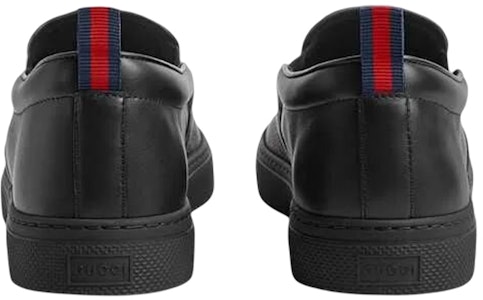 Gucci GG Supreme Slip-On 'Hitam' 407362-KWZK0-1082 Shop Gucci GG Supreme Slip-On 'Hitam' 407362-KWZK0-1082