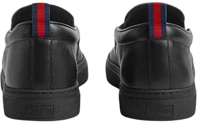 Gucci GG Supreme Slip-On 'Black' 407362-KWZK0-1082 Shop Gucci GG Supreme Slip-On 'Black' 407362-KWZK0-1082