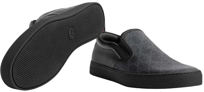 Gucci GG Supreme Slip-On 'Hitam' 407362-KWZK0-1082 Purchase Gucci GG Supreme Slip-On 'Hitam' 407362-KWZK0-1082