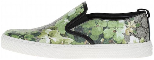 Gucci GG Supreme Slip-On 'Bloom' 407362-KU2E0-8961 Gucci GG Supreme Slip-On 'Bloom' 407362-KU2E0-8961