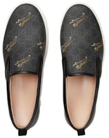 Gucci GG Supreme Slip-On 'Harimau' 407362-G0K10-1101 Lookbook Gucci GG Supreme Slip-On 'Harimau' 407362-G0K10-1101