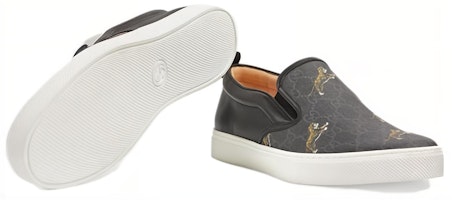 Gucci GG Supreme Slip-On 'Harimau' 407362-G0K10-1101 Purchase Gucci GG Supreme Slip-On 'Harimau' 407362-G0K10-1101