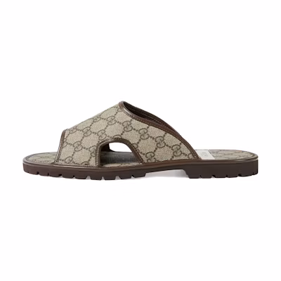 Gucci GG Supreme Slide 'Beige'