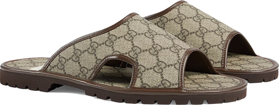グッチ GGスプリーム スリッパ ベージュ 624879-96G60-9762 Lookbook グッチ GGスプリーム スリッパ ベージュ 624879-96G60-9762