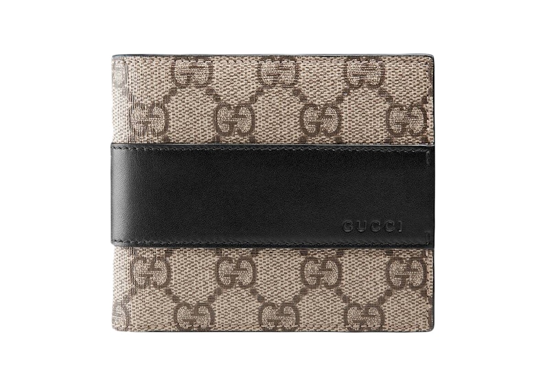 Gucci GG Supreme Wallet Beige/Ebony