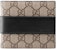 Gucci GG Supreme Wallet Beige/Ebony