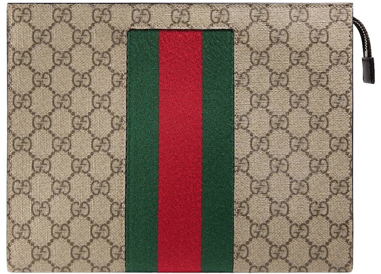 gucci-gg-supreme-web-pouch-beige-ebony