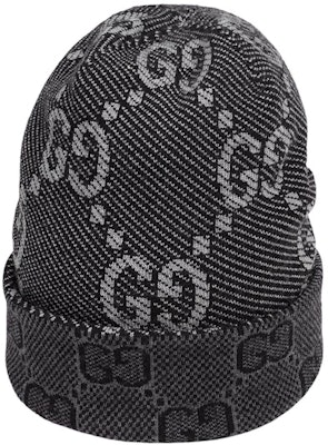 Gucci GG Wool Hat Black/Dark Grey Buy Gucci GG Wool Hat Black/Dark Grey