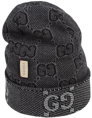 Gucci GG Wool Hat Black/Dark Grey Order Gucci GG Wool Hat Black/Dark Grey
