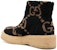 But Gucci GG Supreme But Bulu Tiruan Beige 'Hitam' 719714-UUP00-1801