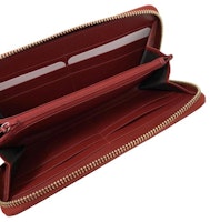 Gucci GG 拉鍊手拿包 Micro Guccissima 紅色 Lookbook Gucci GG 拉鍊手拿包 Micro Guccissima 紅色