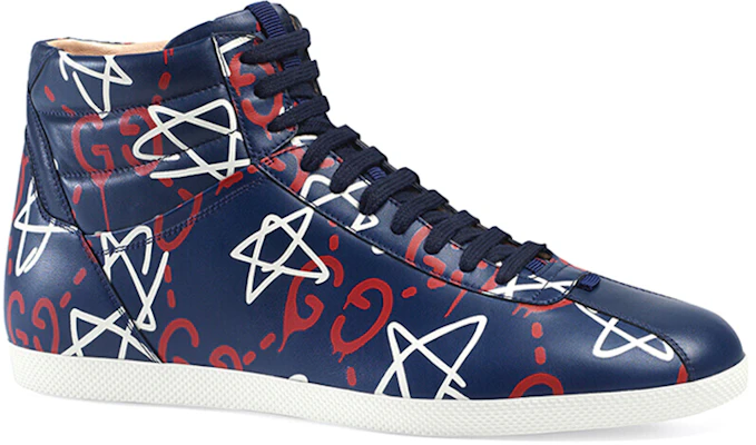 Gucci Ghost Hi Top 'Biru Agata' 448480-DSV30-4185 Order Gucci Ghost Hi Top 'Biru Agata' 448480-DSV30-4185