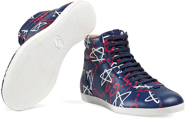 Gucci Ghost Hi Top 'Biru Agata' 448480-DSV30-4185 Shop Gucci Ghost Hi Top 'Biru Agata' 448480-DSV30-4185