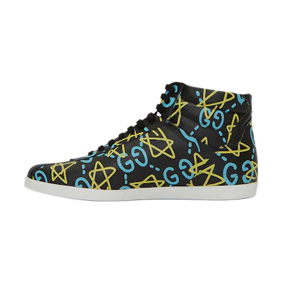Gucci Ghost Hi Top Sneaker 'Black'