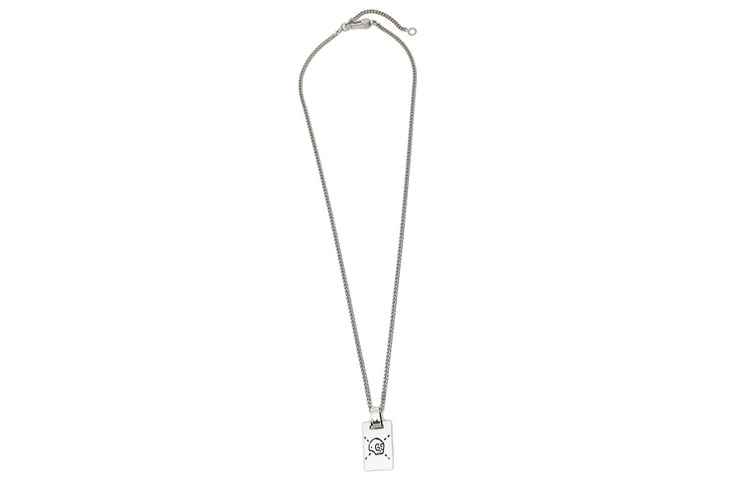 GUCCI Ghost Pendant 925 Silver Unisex Necklace for Couples 455315-J8400-0701 圖 4