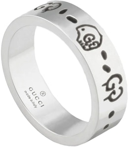 Anillo Pequeño Plata Gucci Ghost Order Anillo Pequeño Plata Gucci Ghost