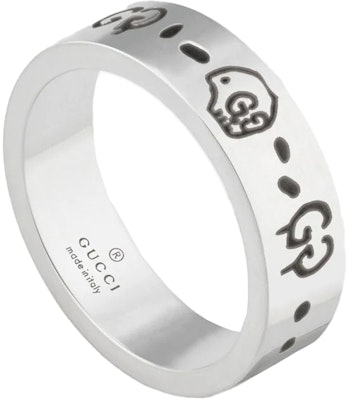 Gucci Ghost Ring Small Silver Order Gucci Ghost Ring Small Silver