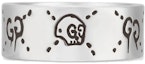 Buy Gucci Ghost Skull Ring Silver