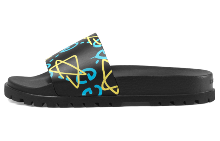 Gucci Ghost Slide 'Star Print Black' 429360-DSS00-8403