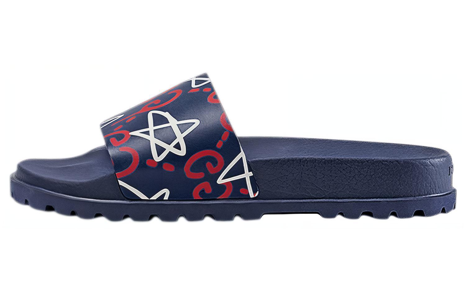 Gucci Ghost Slide 'Star Print Blue' 429360-DSS00-4178