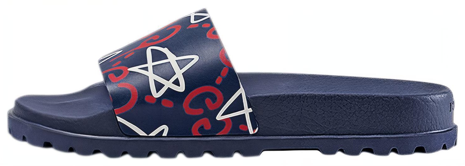 gucci-ghost-slide-star-print-blue-429360-dss-00-4178