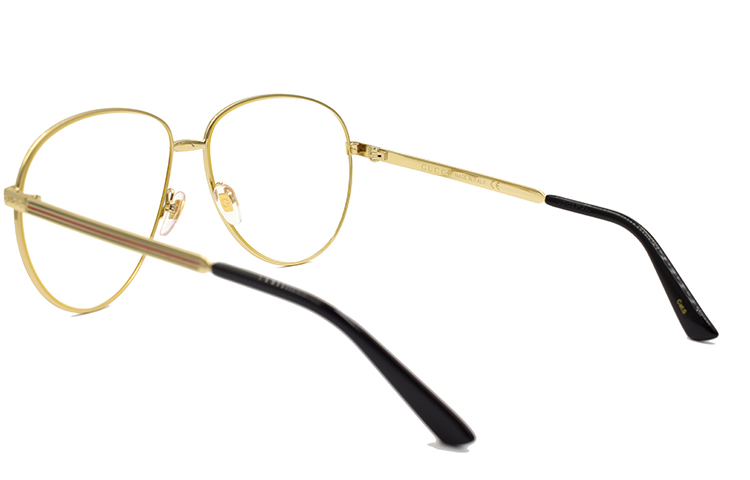 GUCCI Gold Aviator Sunglasses Unisex Alloy Pilot Glasses GG0138S-003 圖 4