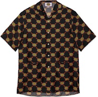Gucci Good Game FW22 Double G Logo Button-Up Short Sleeve Shirt Black 720181-ZAK4Q-1216 Gucci Good Game FW22 Double G Logo Button-Up Short Sleeve Shirt Black 720181-ZAK4Q-1216