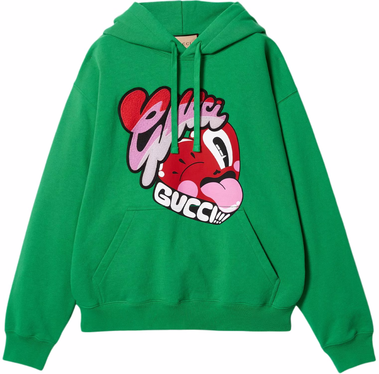 gucci-green-fw-24-cartoon-letter-print-drawstring-hoodie-782788-xjgie-3063