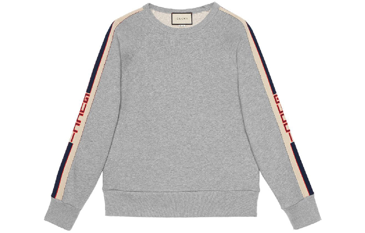 Gucci Grey Logo Crewneck Sweatshirt 522846-X9I97-1295