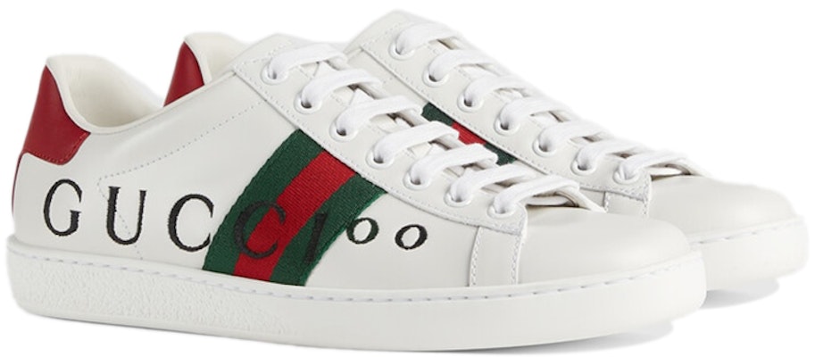 Gucci Gucci Ace 'Cetakan Gucci 100' 677717-0FI60-9063 Order Gucci Gucci Ace 'Cetakan Gucci 100' 677717-0FI60-9063