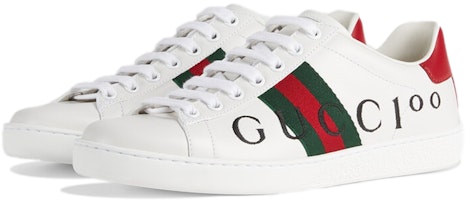 GUCCI古馳 ACE 休閒 時尚板鞋 男款 白綠紅 Lookbook GUCCI古馳 ACE 休閒 時尚板鞋 男款 白綠紅