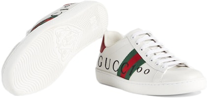 GUCCI古馳 ACE 休閒 時尚板鞋 男款 白綠紅 Details for GUCCI古馳 ACE 休閒 時尚板鞋 男款 白綠紅