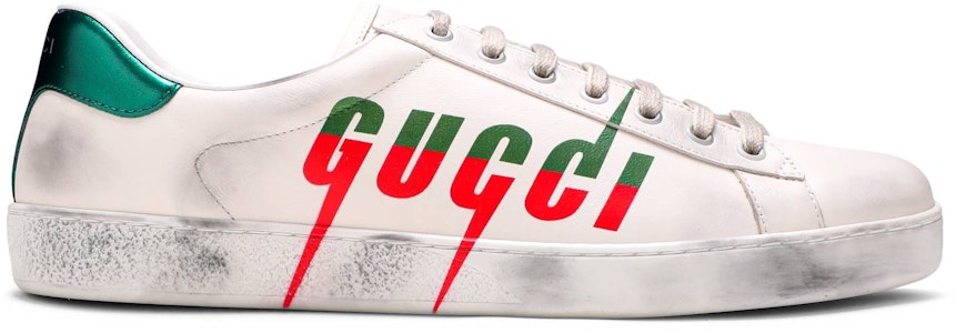 Gucci Ace 'Gucci Blade - Putih Distressed' 576137-A38V0-9090 Buy Gucci Ace 'Gucci Blade - Putih Distressed' 576137-A38V0-9090