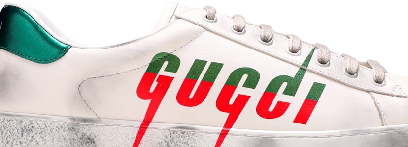 Gucci Ace 'Gucci Blade - Putih Distressed' 576137-A38V0-9090 Order Gucci Ace 'Gucci Blade - Putih Distressed' 576137-A38V0-9090