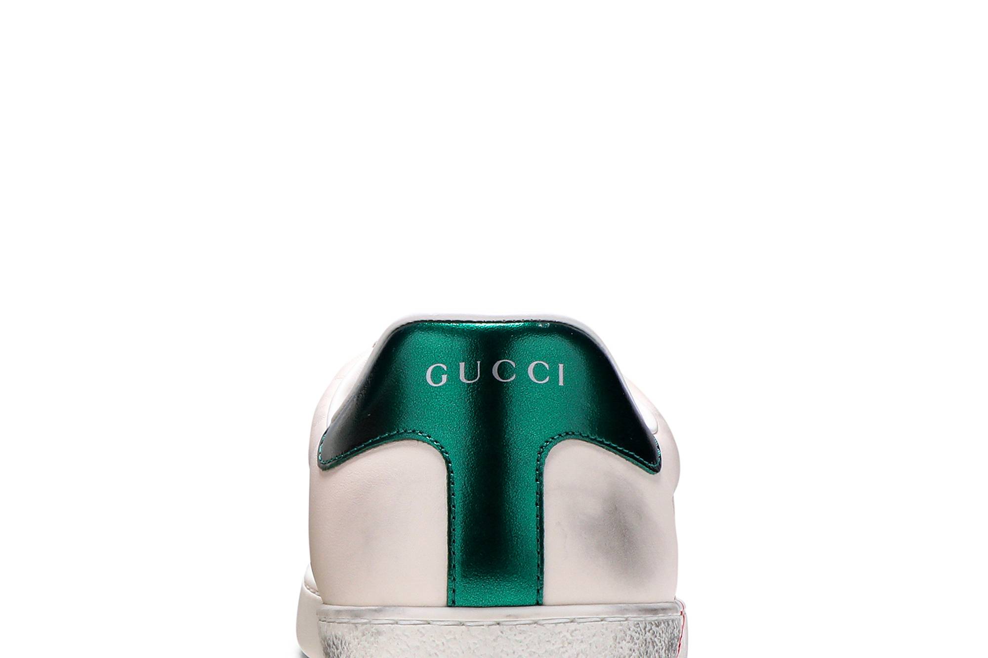 Sizing グッチ エース ブレード (ダメージ加工ホワイト) 576137-A38V0-9090