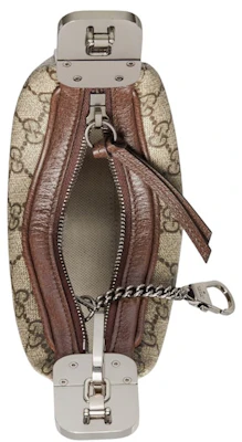 Gucci Gucci Attache 迷你包 米色/棕黑色 Lookbook Gucci Gucci Attache 迷你包 米色/棕黑色