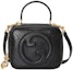 Buy Gucci Gucci Blondie Top Handle Bag Gold-tone Black