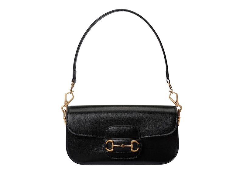 Gucci Gucci Horsebit 1955 Small Shoulder Bag Black 圖 2