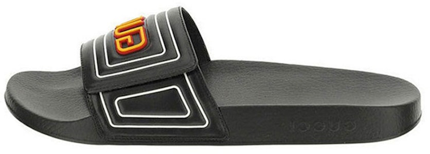 구찌 슬라이드 (블랙 로고) 575072-DIR00-1000 Buy 구찌 슬라이드 (블랙 로고) 575072-DIR00-1000