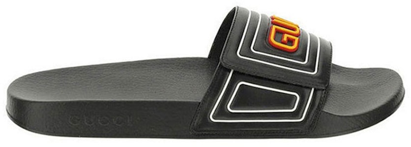 구찌 슬라이드 (블랙 로고) 575072-DIR00-1000 Order 구찌 슬라이드 (블랙 로고) 575072-DIR00-1000