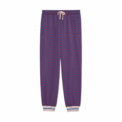 Gucci Heart-print Mid-rise Drawstring Knit Joggers Multicolor 752646-XJFR2-4623