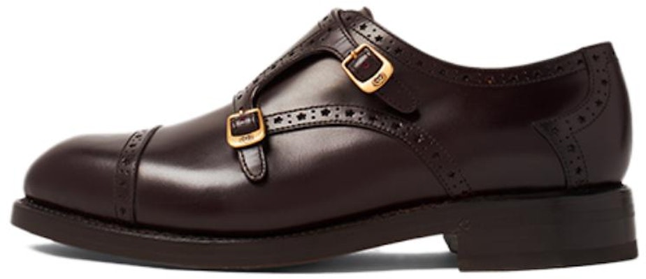 Gucci Herren Monk Strap 'Bordeaux' 739778-0GQ00-6004 Buy Gucci Herren Monk Strap 'Bordeaux' 739778-0GQ00-6004