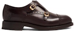 Order Gucci Herren Monk Strap 'Bordeaux' 739778-0GQ00-6004