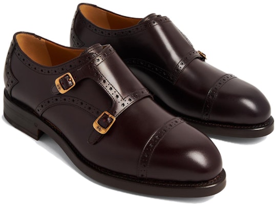 Gucci Herren Monk Strap 'Bordeaux' 739778-0GQ00-6004 Lookbook Gucci Herren Monk Strap 'Bordeaux' 739778-0GQ00-6004