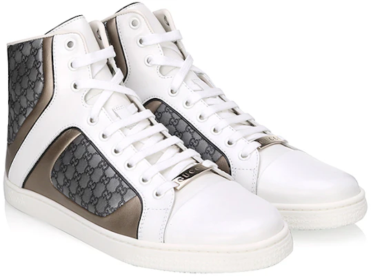 Gucci High-Top Fashion Sneakers 'White Grey' 283801-ART30-9085 Order Gucci High-Top Fashion Sneakers 'White Grey' 283801-ART30-9085