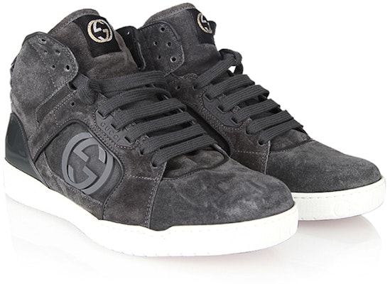 Zapatillas Altas de Cuero Gucci 'Negro Gris'. 295322-CFXNO-1320 Order Zapatillas Altas de Cuero Gucci 'Negro Gris'. 295322-CFXNO-1320