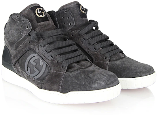 Gucci High-Top Leather Sneaker 'Black Grey' 295322-CFXNO-1320 Order Gucci High-Top Leather Sneaker 'Black Grey' 295322-CFXNO-1320