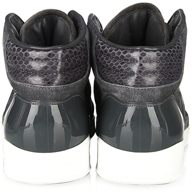 Zapatillas Altas de Cuero Gucci 'Negro Gris'. 295322-CFXNO-1320 Shop Zapatillas Altas de Cuero Gucci 'Negro Gris'. 295322-CFXNO-1320
