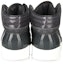 Shop Sneaker Tinggi Kulit Gucci 'Hitam Kelabu' 295322-CFXNO-1320